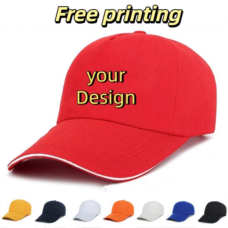 Embroidery Design Logo - Bonés Personalizados para Homens com Impressão