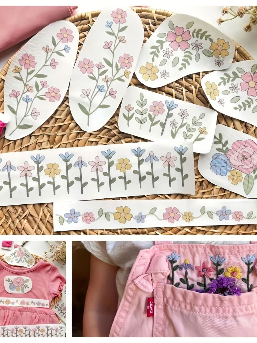 1 conjunto de 8 peças de gráfi - Embroidery Meaning avaliação e preço