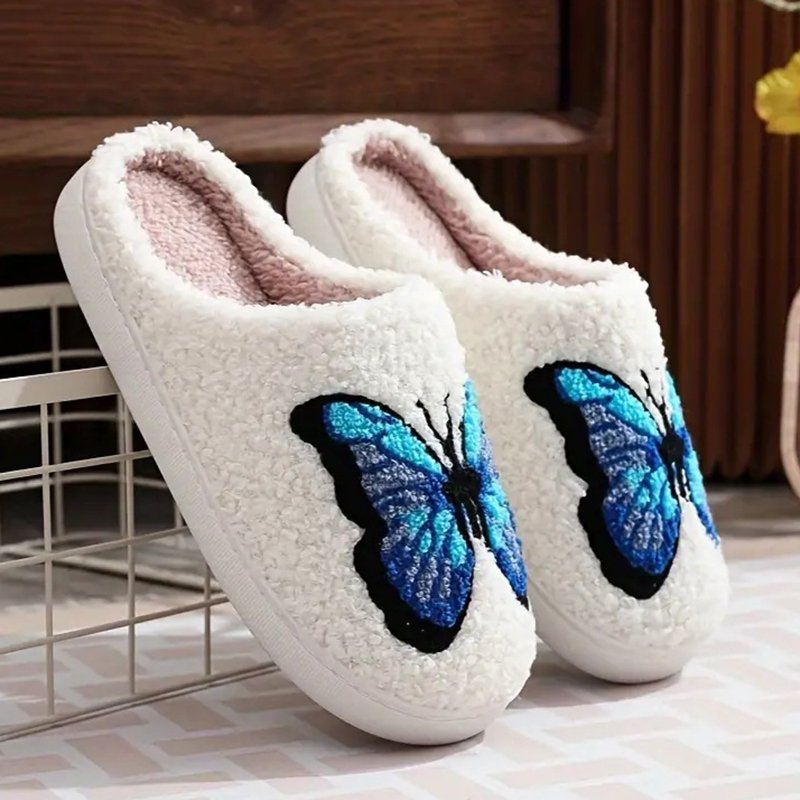 Chinelos de Algodão Fluffy Uni - Embroidery Garments avaliação e preço