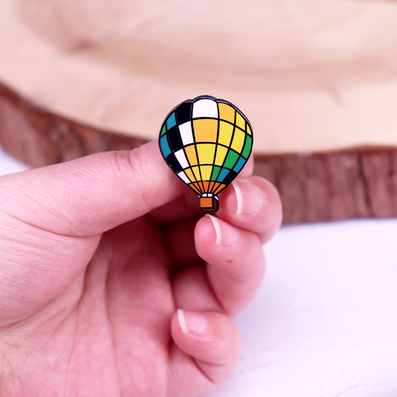 Balão de ar quente esmalte pin - Embroidery Bali avaliação e preço