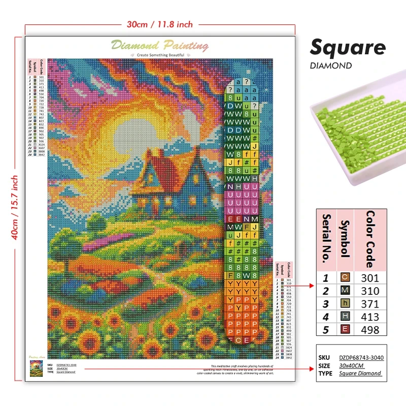 1 unidade Kit de Pintura Diama - Embroidery Bali avaliação e preço