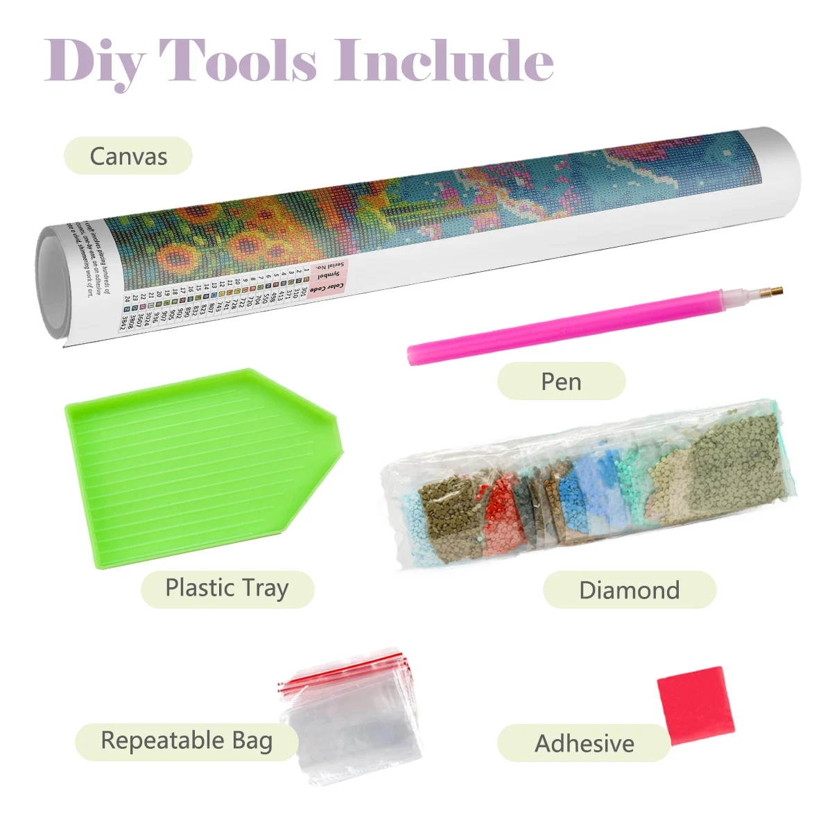 1 unidade Kit de Pintura Diama - Embroidery Bali avaliação e preço