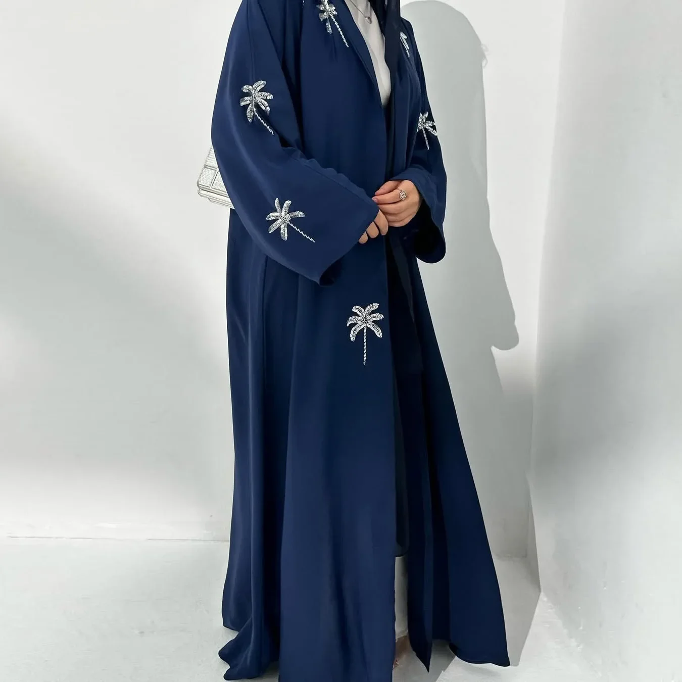 Cardigã Modesto Muçulmano para - Embroidery Kebaya avaliação e preço