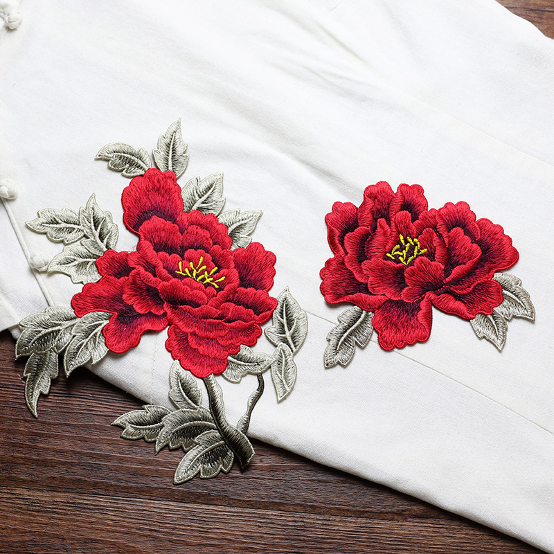 1 Par de Apliques de Flores Bo - Embroidery Yellow Dress avaliação e preço