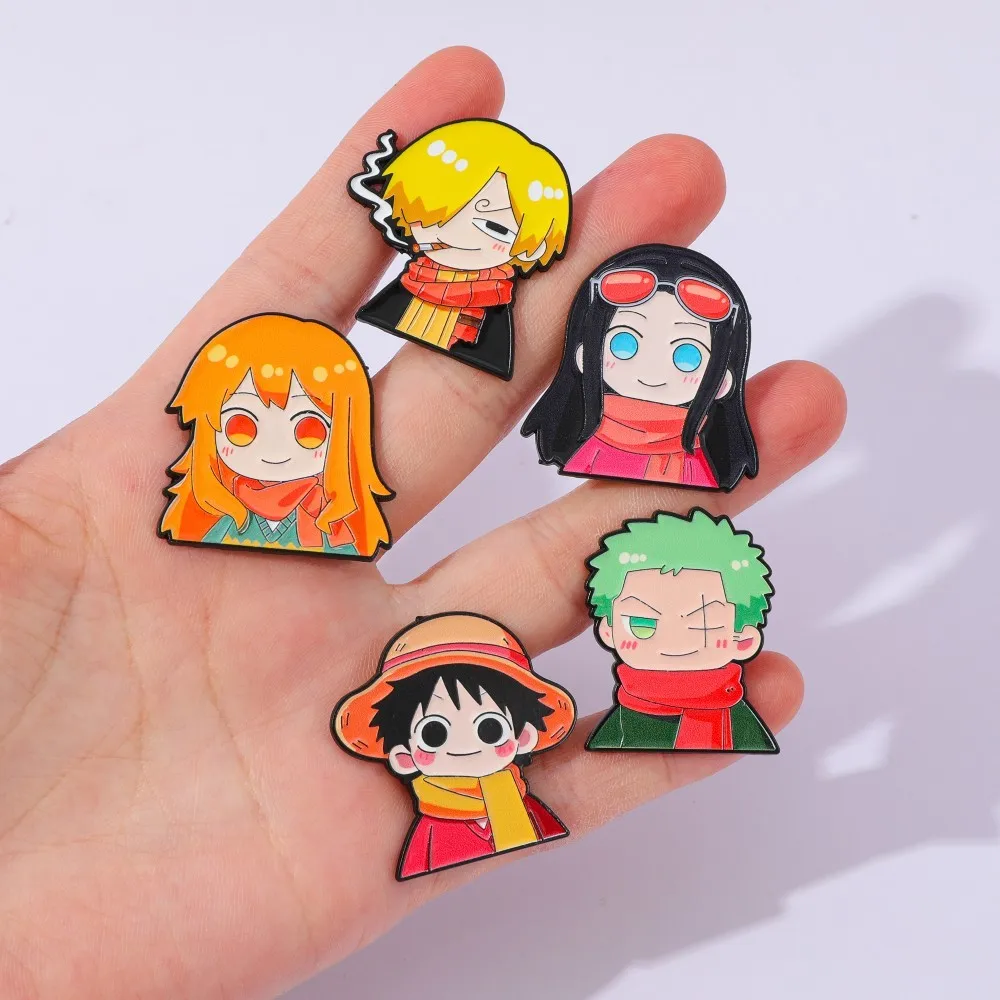 5 Peças Broche de Anime Fofo e - Embroidery Reddit avaliação e preço