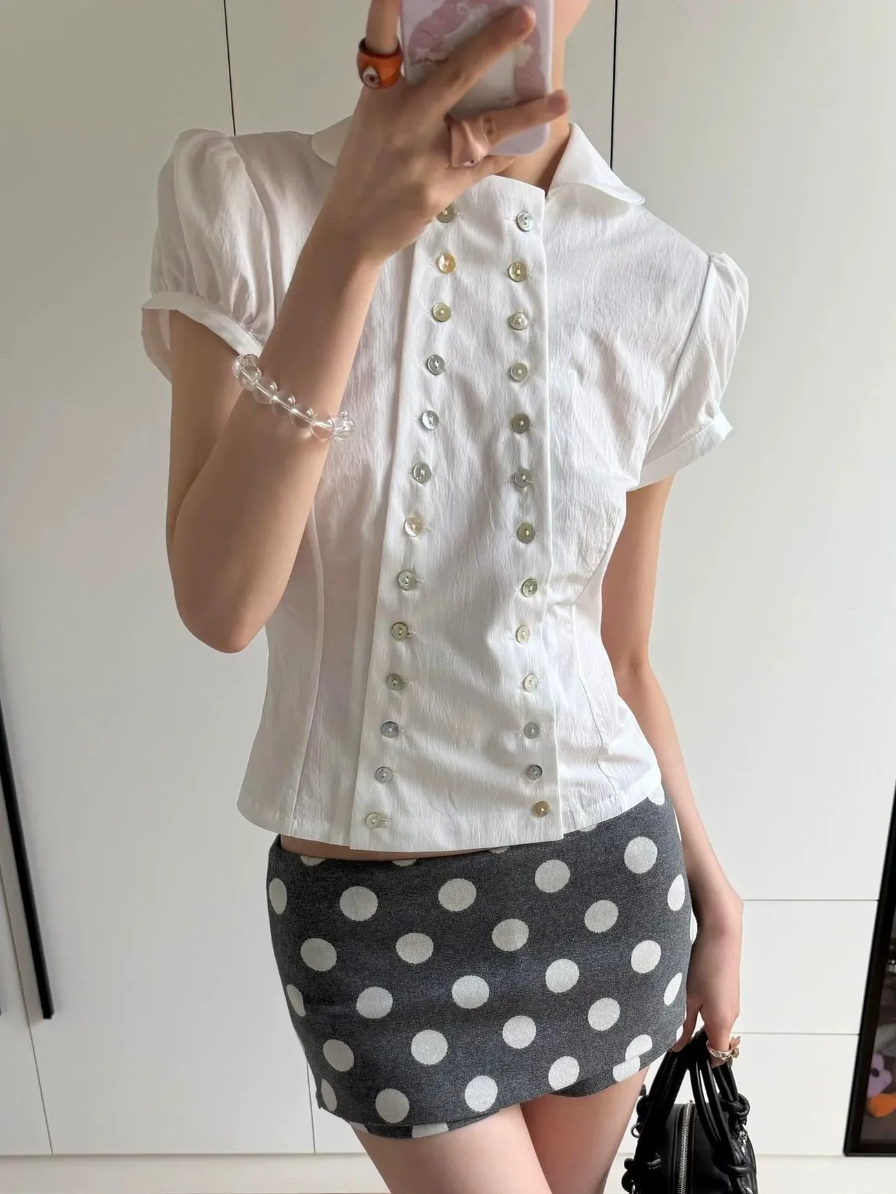 Blusa Estilo Y2K com Gola Pete - Embroidery Online avaliação e preço