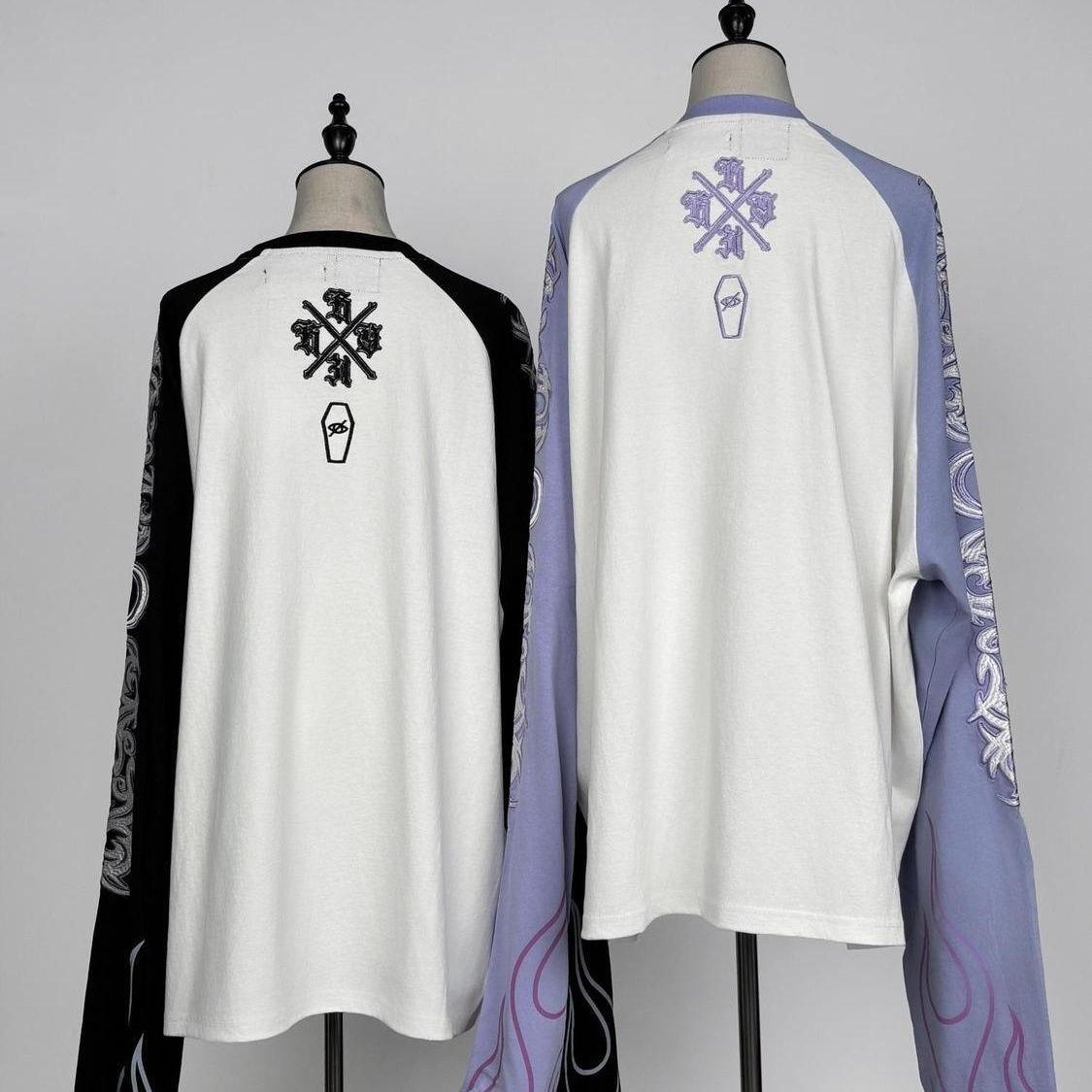 Camiseta de Manga Longa e Larg - Embroidery Cotton Shirt avaliação e preço