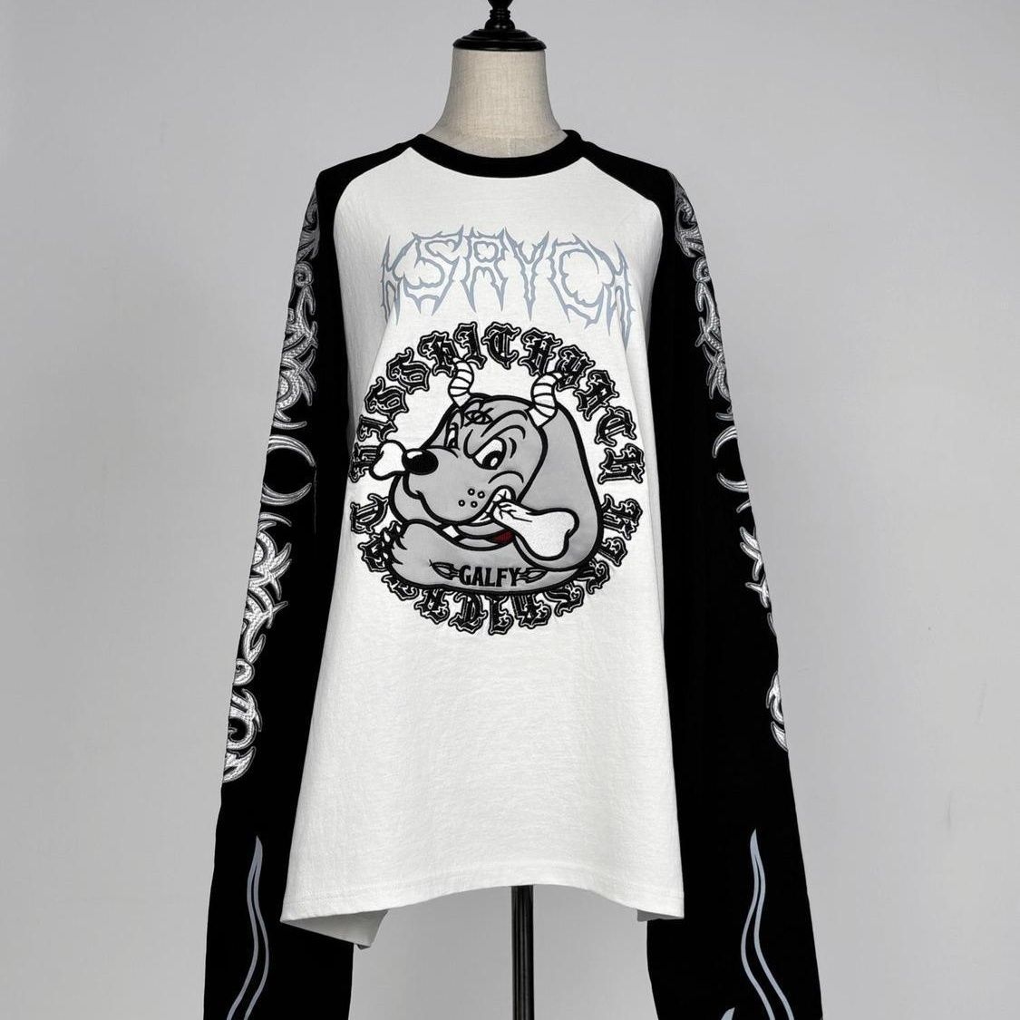 Camiseta de Manga Longa e Larg - Embroidery Cotton Shirt avaliação e preço