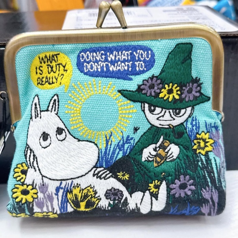 Mini Porta-Moedas da Série Moo - Embroidery Bag avaliação e preço