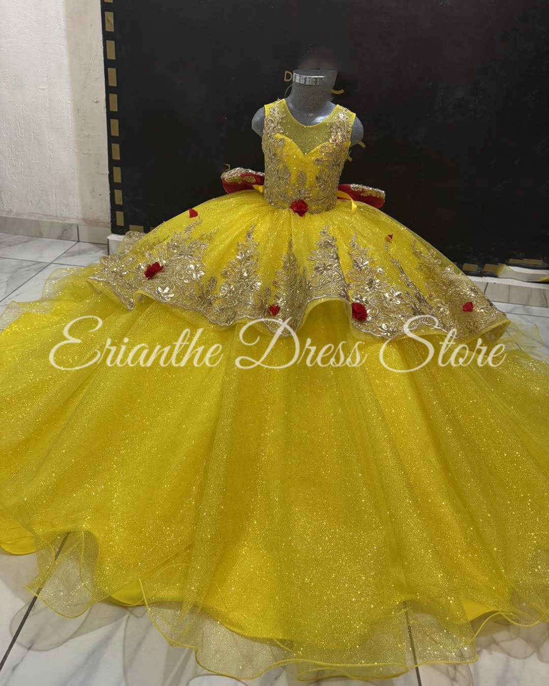 Vestido floral amarelo para ca - Embroidery Yellow Dress avaliação e preço