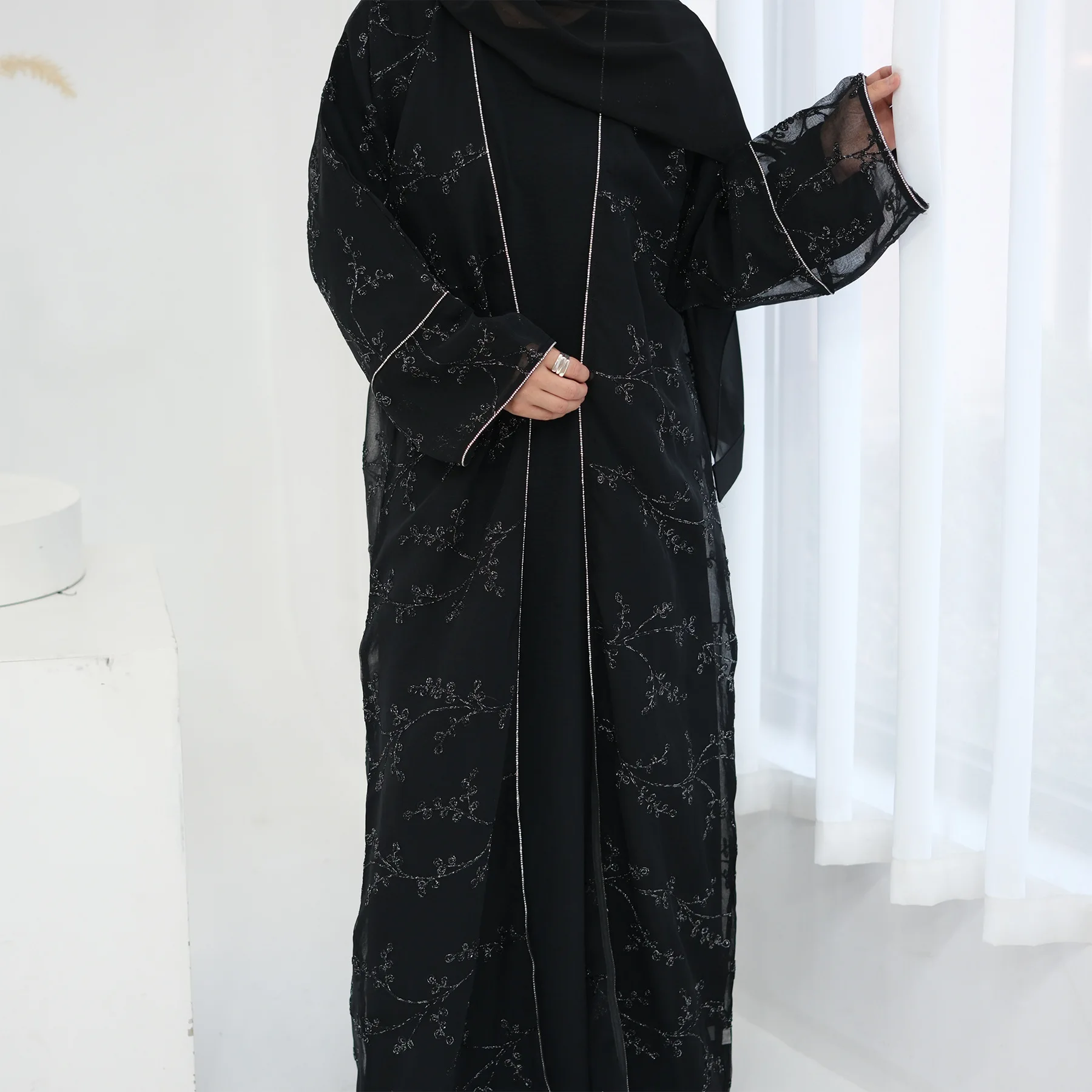 Cardigã Kimono Feminino Bordad - Embroidery Kebaya avaliação e preço